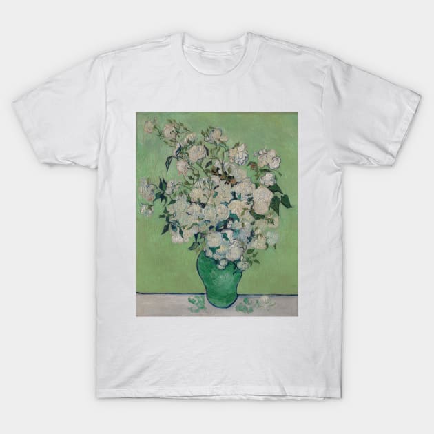 Roses by Vincent Van Gogh T-Shirt by CANJ72